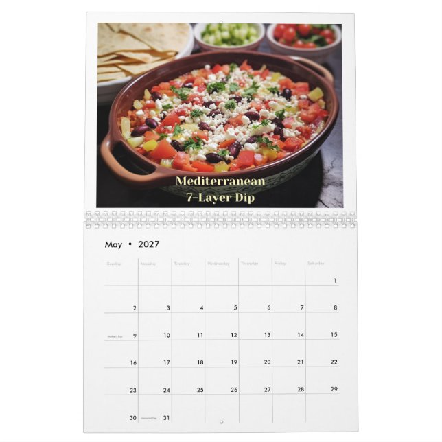Recipes with Roy 2025 Calendar (May 2027)