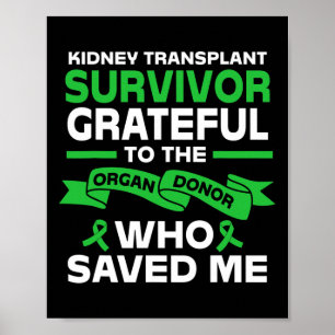 Recipient Kidney Transplant Survivor Poster