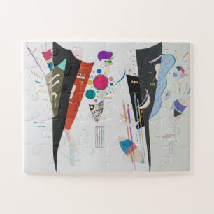 Reciprocal Agreement, Kandinsky   Abstract Art Jigsaw Puzzle