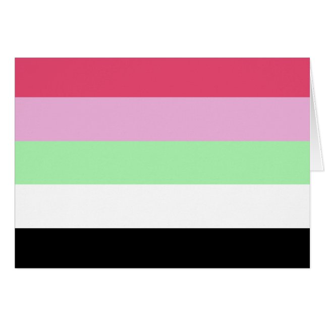 Recipromantic Pride Flag (Front Horizontal)