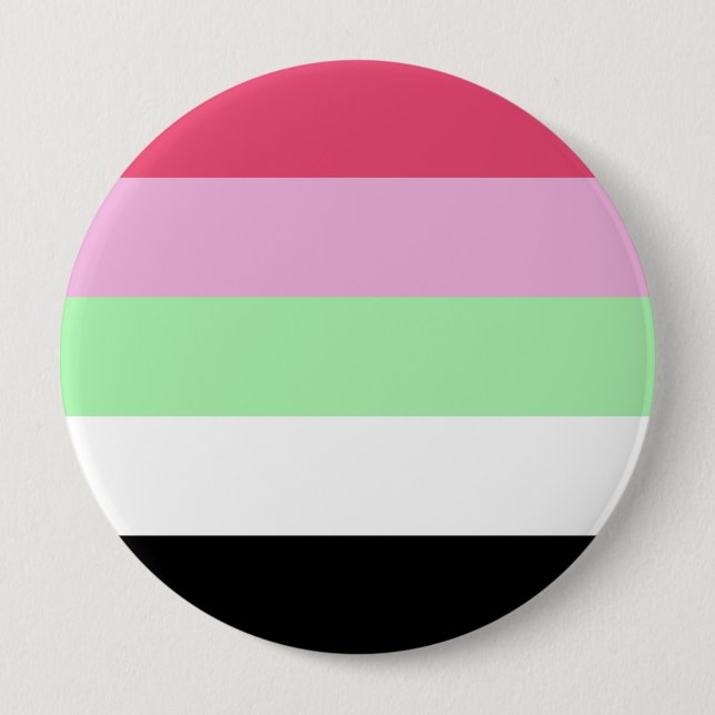 Recipromantic Pride Flag 10 Cm Round Badge (Front)