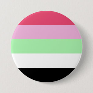 Recipromantic Pride Flag 7.5 Cm Round Badge