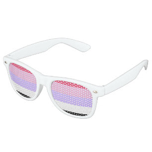 Reciprosexual Pride Flag Retro Sunglasses