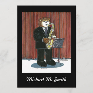 Recital Invitation - Saxophone
