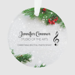 Recital Participation Ornament