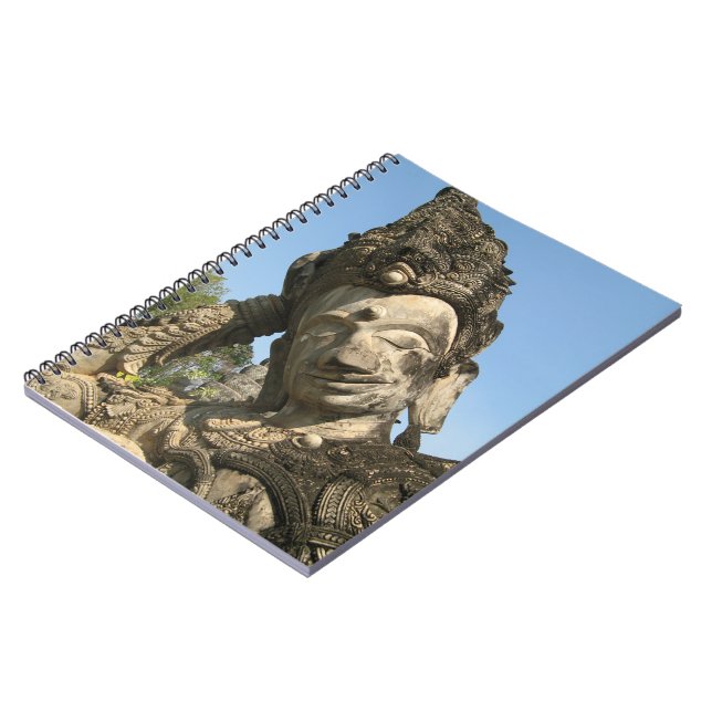 Reclining Buddha ... Nong Khai, Isan, Thailand Notebook (Left Side)