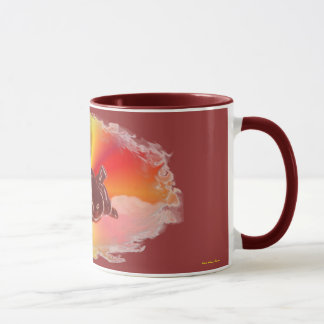 Reclining Laughing Buddha Mug