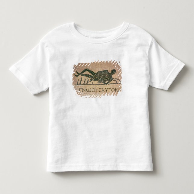 Reclining skeleton with the caption 'Know Toddler T-Shirt (Front)