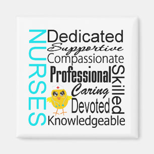 Recognise a Nurse:  Nurses Recognition Collage Magnet