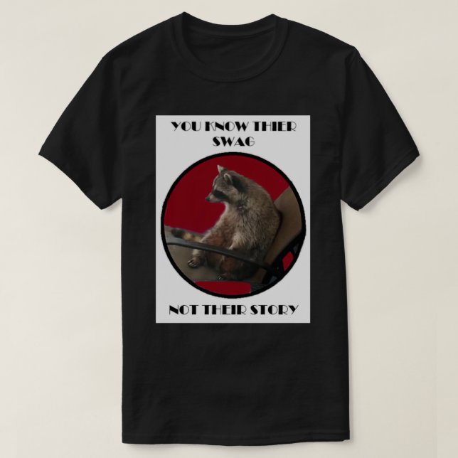 Recognise the Racoon T-Shirt (Design Front)