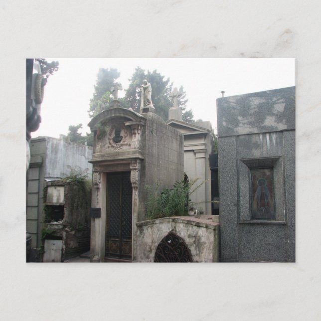 Recoleta Cemetery, Buenos Aires, Argentina Postcard (Front)