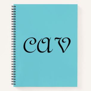 Recoleta Cornflower Blue Notebook