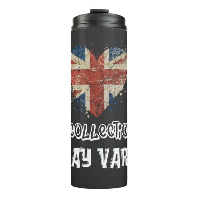 Recollections May Vary- HM Queen Quote Thermal Tumbler (Front)