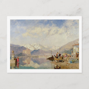 Recollections of the Lago Maggiore, Market Day at Postcard