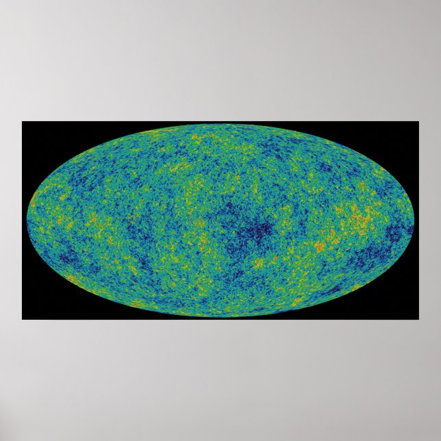 Recolored Planck CMBR Poster (Front)