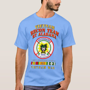 Recon Team RT Alabama Defenders Vietnamw VN SVC T-Shirt