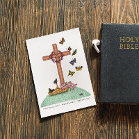 Reconciled Redeemed Renewed Inspirational Postcard