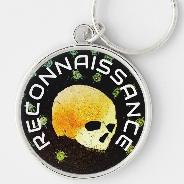 Reconnaissance Military Surveillance Observation Key Ring (Front)