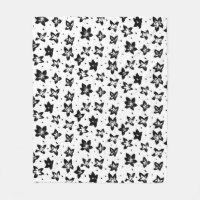 Reconstructed Floral Pattern - Achromatic Goth