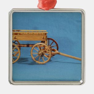 Reconstruction of a chariot found metal tree decoration