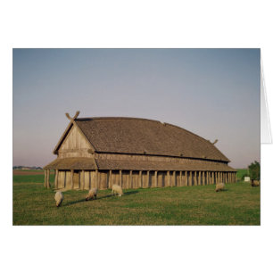 Reconstruction of an 11th century Viking house