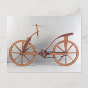 Reconstruction of da Vinci's design Postcard