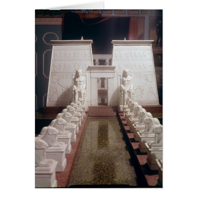 Reconstruction of the Great Temple of Amon, (Front)