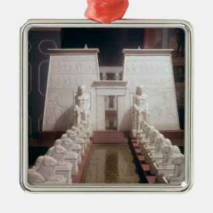 Reconstruction of the Great Temple of Amon, Metal Tree Decoration