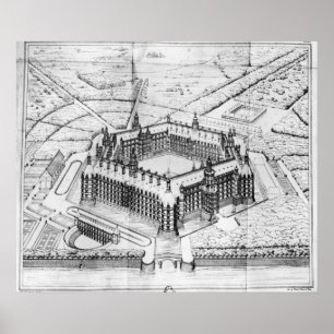 Reconstruction of Theleme Abbey Poster