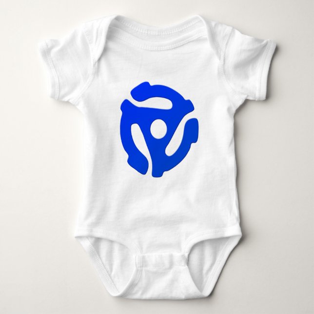 Record Adapter Baby Bodysuit (Front)