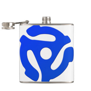 Record Adapter Hip Flask
