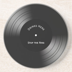 Record Album Novelty Personalised Coaster