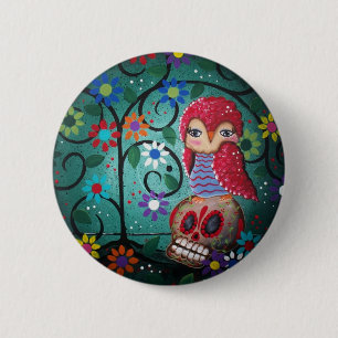 Record Art By Lori Everett 6 Cm Round Badge