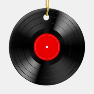 Record_LP Ceramic Tree Decoration