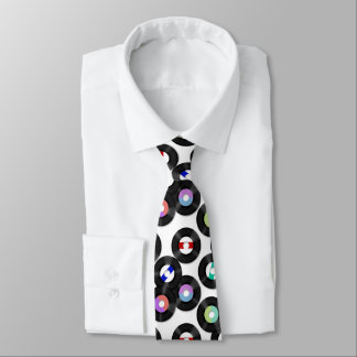 Record Neck Tie