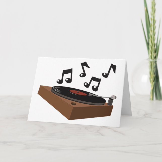 Record Player Card (Front)