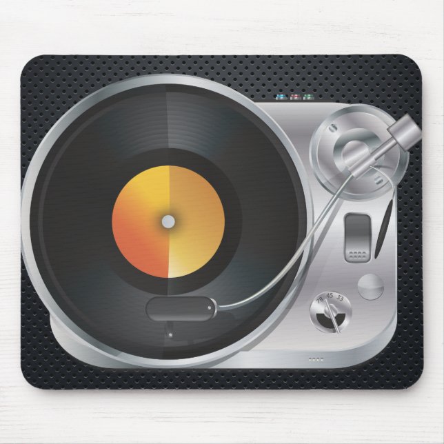 Record player mouse pad (Front)