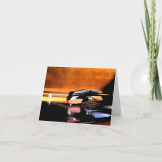 Record Player notecard