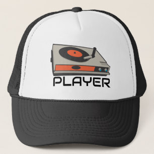 Record Player Trucker Hat