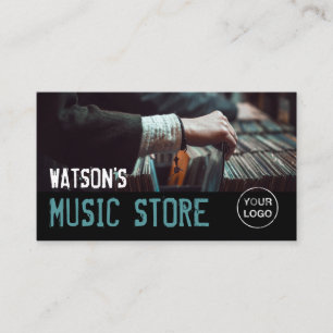 Record Select, Music Store Business Card