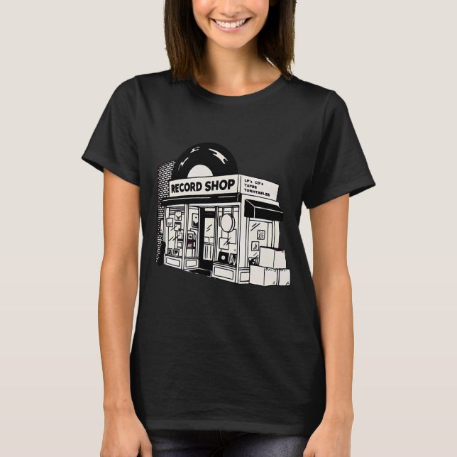 Record shop T-Shirt (Front)