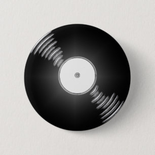 Record - You spin me right round baby 6 Cm Round Badge