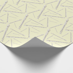 Recorder Music Teacher Musician Band Wrapping Paper