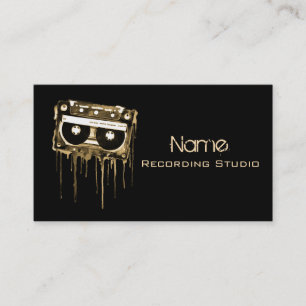 Recording Studio Business Card