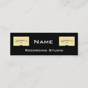 Recording Studio Business Card