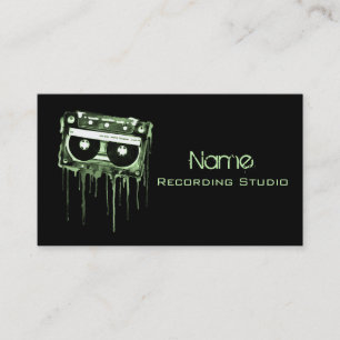 Recording Studio Business Card