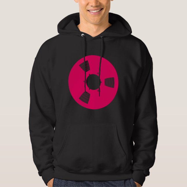 Recording Tape Spool Hoodie (Front)