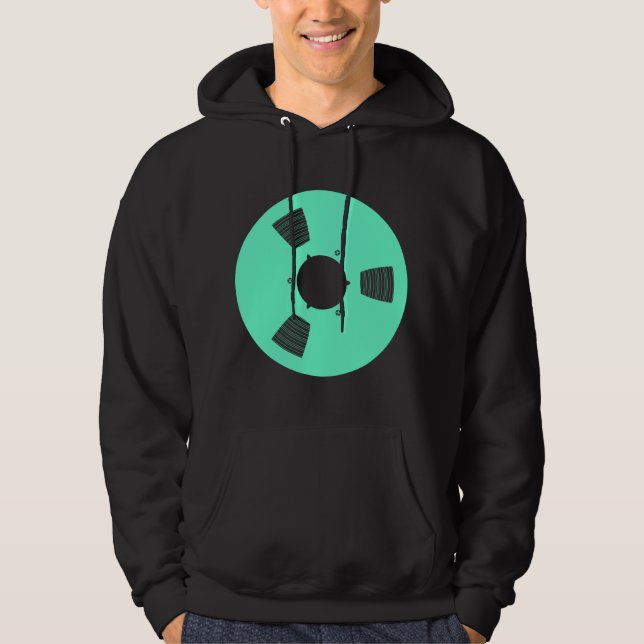 Recording Tape Spool Hoodie (Front)