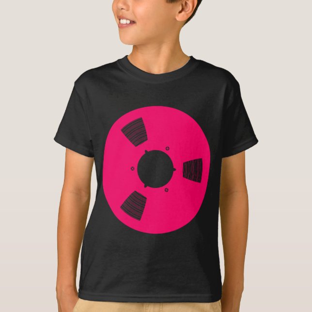 Recording Tape Spool T-Shirt (Front)