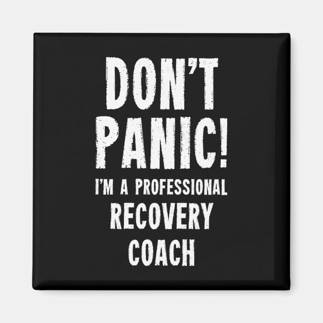 Recovery Coach  Magnet (Front)